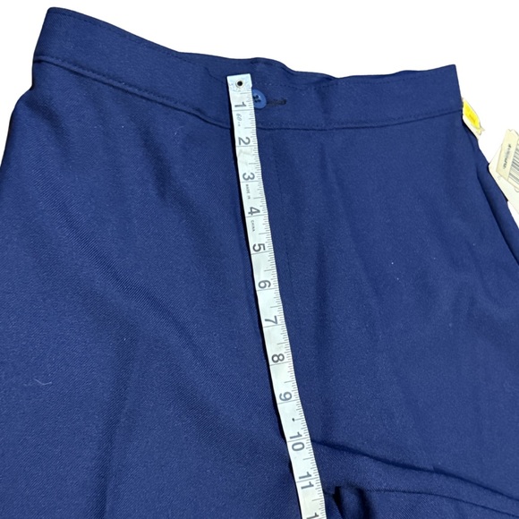 Bend Over Levi Strauss Navy Blue Sz 10 Petite NWT Vintage USA Trousers office - Picture 11 of 13